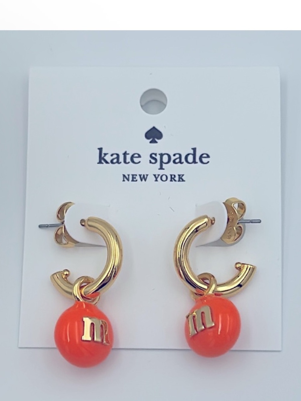 Kate spade new york M&M'S® x Charm Huggies NWT $68 - Picture 2 of 6